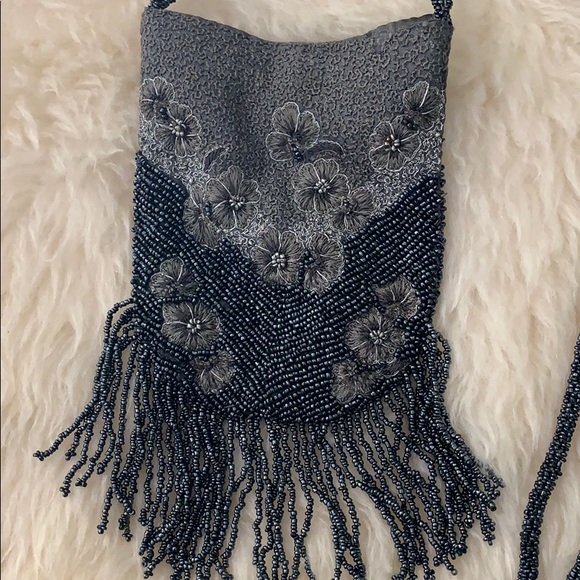 Beaded Crossbody Mini Bag - Picture 2 of 5